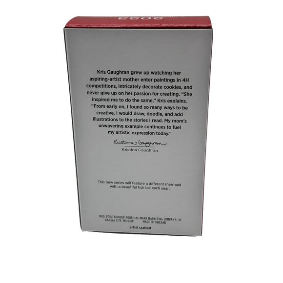 Hallmark Keepsake Mythical Mermaids 2023 1st Series Christmas Ornament NIB - Picture 6 of 7